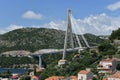 The Franjo Tudman Bridge Dubrovnik Croatia Royalty Free Stock Photo